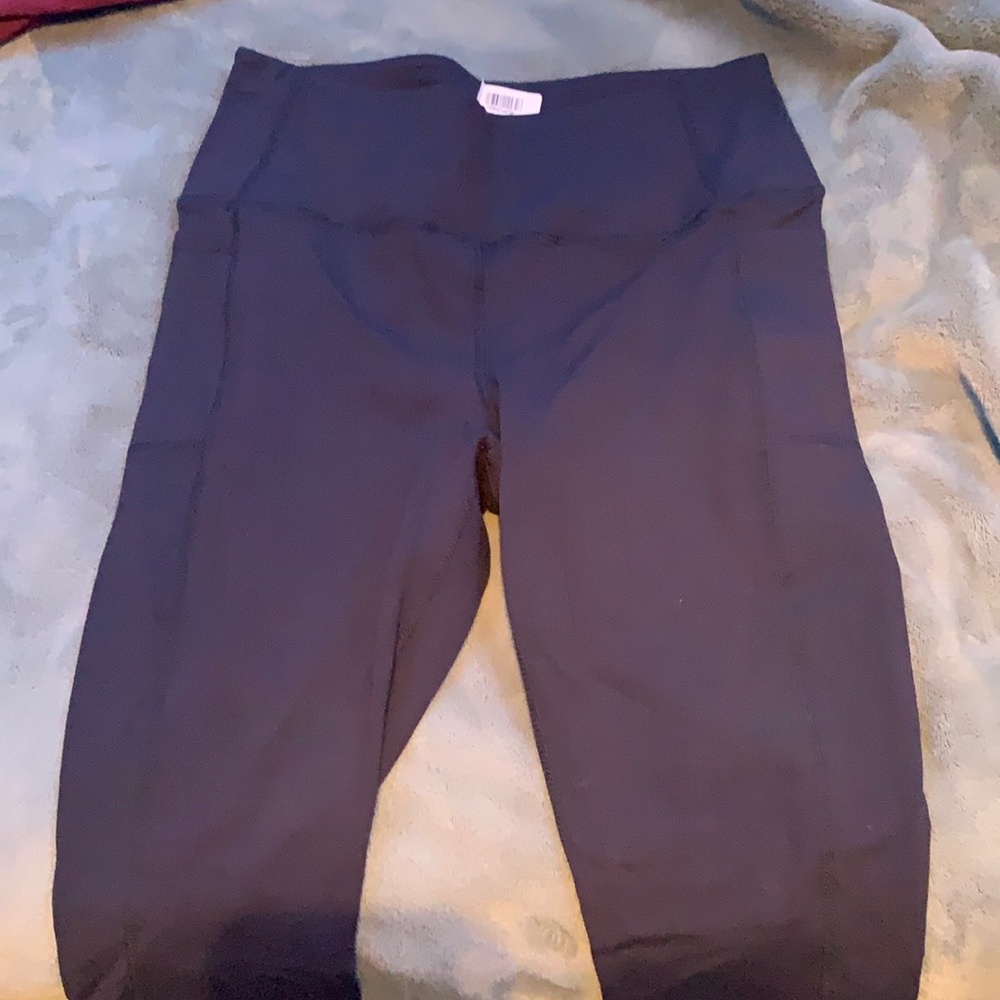 New navy full length skechers leggings